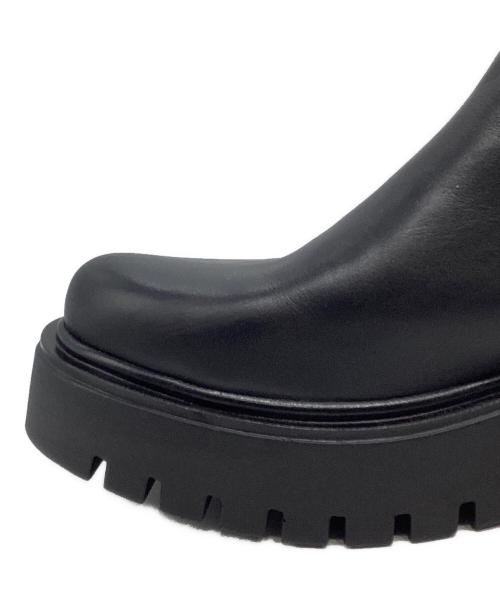 PLAIN PEOPLE（プレインピープル）PLAIN PEOPLE (プレインピープル) サイドゴアブーツ ブラック サイズ:39の古着・服飾アイテム