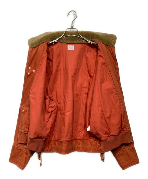 PAPAS（パパス）PAPAS (パパス) ファイヤーマンジャケット　D0484FJM03 オレンジ サイズ:Lの古着・服飾アイテム