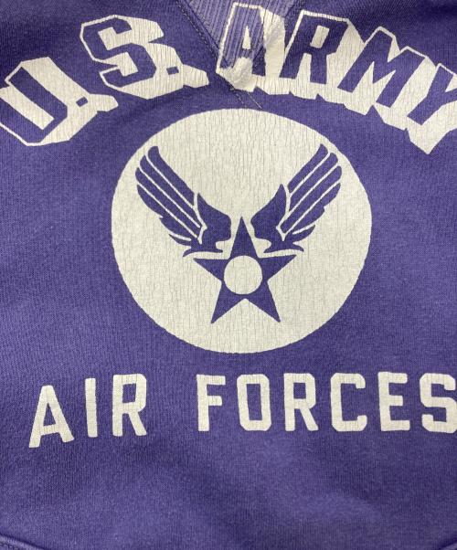 TOYS MCCOY（トイズマッコイ）TOYS MCCOY (トイズマッコイ) 後付けパーカー パープル サイズ:Mの古着・服飾アイテム