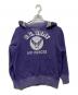 TOYS MCCOY（トイズマッコイ）の古着「後付けパーカー」｜パープル