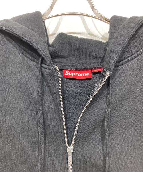 SUPREME（シュプリーム）SUPREME (シュプリーム) THRASHER (スラッシャー) Zip Up Hooded Sweatshirt ブラック サイズ:XLの古着・服飾アイテム
