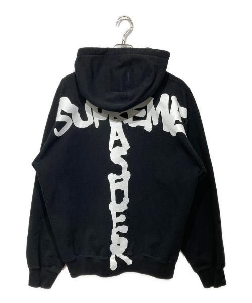 SUPREME（シュプリーム）SUPREME (シュプリーム) THRASHER (スラッシャー) Zip Up Hooded Sweatshirt ブラック サイズ:XLの古着・服飾アイテム