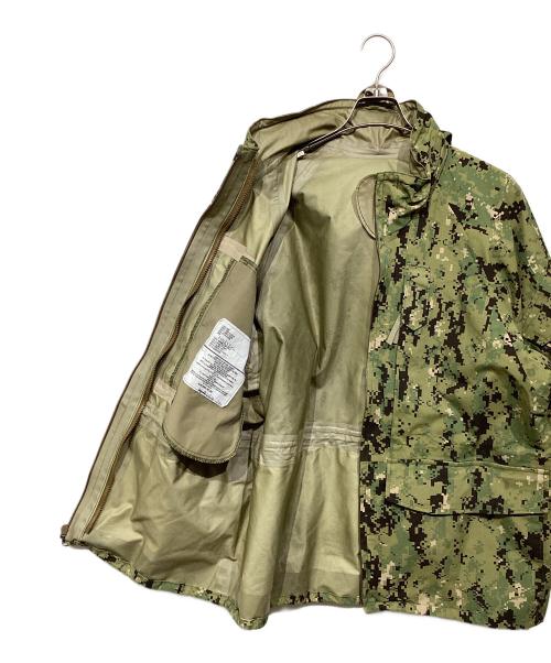 U'S NAVY（ユーエスネイビー）U'S NAVY (ユーエスネイビー) WORKING PARKA TYPE3 グリーン サイズ:Lの古着・服飾アイテム