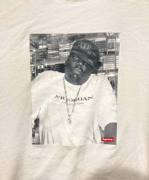JORDAN（ジョーダン）JORDAN (ジョーダン) SUPREME (シュプリーム) Biggie S/S Top ホワイト サイズ:XLの古着・服飾アイテム