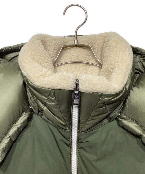 MONCLER（モンクレール）MONCLER (モンクレール) OUSTフーデッドダウンベスト オリーブ サイズ:TG6の古着・服飾アイテム