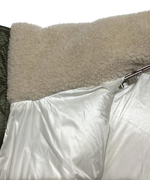 MONCLER（モンクレール）MONCLER (モンクレール) OUSTフーデッドダウンベスト オリーブ サイズ:TG6の古着・服飾アイテム