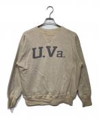 WAREHOUSEウエアハウス）の古着「プリントスウェット」｜ベージュ