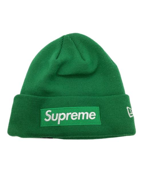 SUPREME（シュプリーム）SUPREME (シュプリーム) New Era (ニューエラ) Box Logo Beanie グリーン 未使用品の古着・服飾アイテム