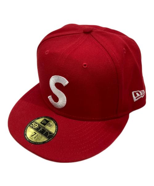 SUPREME（シュプリーム）SUPREME (シュプリーム) New Era (ニューエラ) Screw Ball S Logo Cap レッド サイズ:7　5/8　60.6ｃｍの古着・服飾アイテム