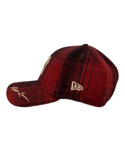 New Era（ニューエラ）New Era (ニューエラ) POLO RALPH LAUREN (ポロ・ラルフローレン) キャップ レッド サイズ:XLの古着・服飾アイテム