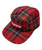 SUPREME×Lochcarronシュプリーム×ロキャロン）の古着「20AW　Lochcarron Camp Cap」｜レッド