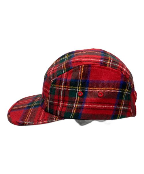SUPREME（シュプリーム）SUPREME (シュプリーム) Lochcarron (ロキャロン) 20AW　Lochcarron Camp Cap レッドの古着・服飾アイテム
