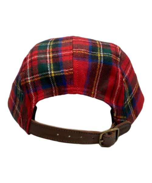 SUPREME（シュプリーム）SUPREME (シュプリーム) Lochcarron (ロキャロン) 20AW　Lochcarron Camp Cap レッドの古着・服飾アイテム