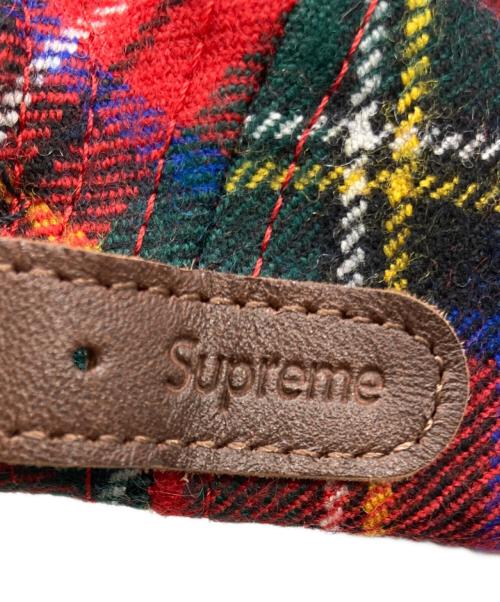 SUPREME（シュプリーム）SUPREME (シュプリーム) Lochcarron (ロキャロン) 20AW　Lochcarron Camp Cap レッドの古着・服飾アイテム