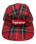SUPREME (シュプリーム) Lochcarron (ロキャロン) 20AW　Lochcarron Camp Cap レッド：12000円