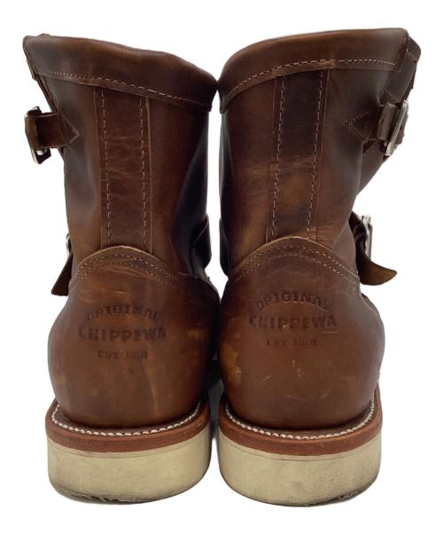 CHIPPEWA（チペワ）CHIPPEWA (チペワ) ショート エンジニア ブーツ　1904M08 ブラウン サイズ:US9Eの古着・服飾アイテム
