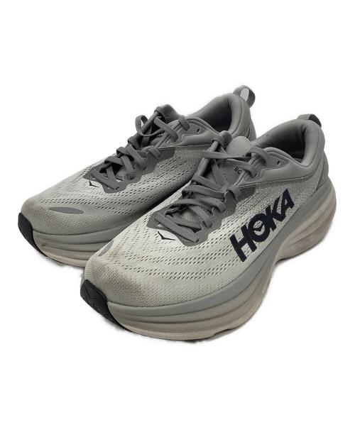 HOKA（ホカ）HOKA (ホカ) BONDI 8 1123202 グレー サイズ:US9.5Dの古着・服飾アイテム