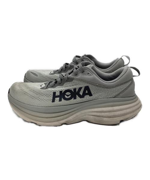 HOKA（ホカ）HOKA (ホカ) BONDI 8 1123202 グレー サイズ:US9.5Dの古着・服飾アイテム