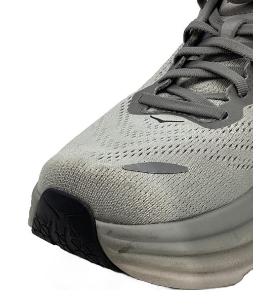 HOKA（ホカ）HOKA (ホカ) BONDI 8 1123202 グレー サイズ:US9.5Dの古着・服飾アイテム