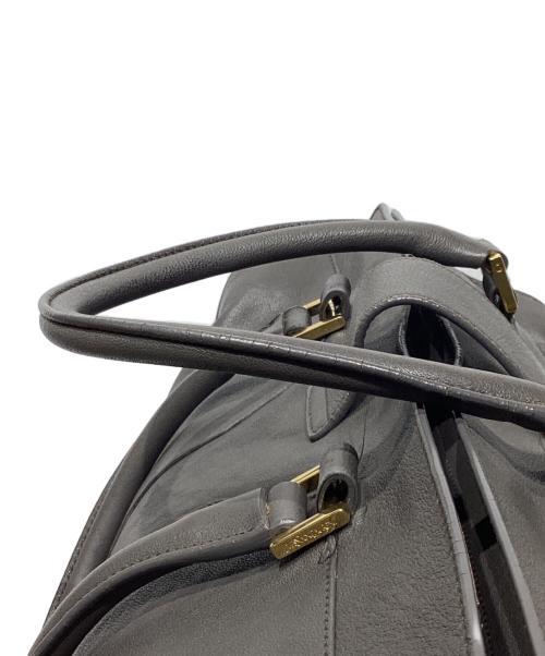 Yves Saint Laurent（イヴサンローラン）Yves Saint Laurent (イヴサンローラン) カバスシック レザーボストンバッグ　311217 グレーの古着・服飾アイテム