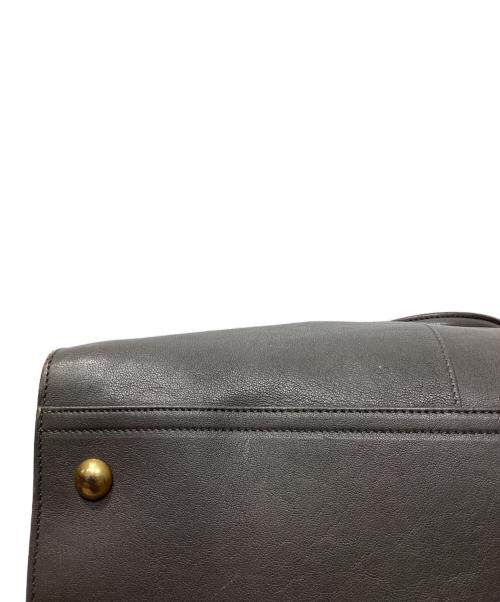 Yves Saint Laurent（イヴサンローラン）Yves Saint Laurent (イヴサンローラン) カバスシック レザーボストンバッグ　311217 グレーの古着・服飾アイテム