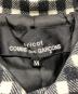 中古・古着 tricot COMME des GARCONS (トリココムデギャルソン) AD2014 　ラウンドカラー　ギンガムチェックジャケット ホワイト×ブラック サイズ:M：14000円