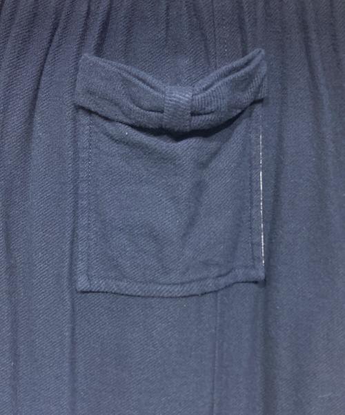 tricot COMME des GARCONS（トリココムデギャルソン）tricot COMME des GARCONS (トリココムデギャルソン) ウールコットンデザインスカート ネイビー サイズ:-の古着・服飾アイテム