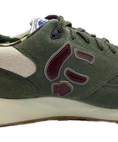 Sangacio（サンガッチョ）Sangacio (サンガッチョ) にゅ～ずbe  カモ×グリーン×帆布 オリーブ サイズ:US11の古着・服飾アイテム