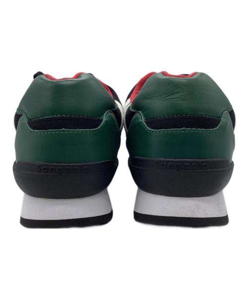 Sangacio（サンガッチョ）Sangacio (サンガッチョ) 仮面ライダー (カメンライダー) 仮面ライダー×サンガッチョ×ハロルズギア「いち号KICKS」　コラボ　スニーカー グリーン×ブラック サイズ:US10.5の古着・服飾アイテム