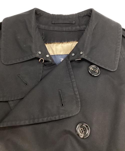 BURBERRY（バーバリー）BURBERRY (バーバリー) ノバチェックライナー付トレンチコート ブラック サイズ:Mの古着・服飾アイテム
