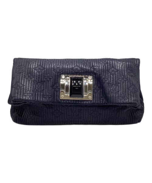 LOUIS VUITTON（ルイ ヴィトン）LOUIS VUITTON (ルイ ヴィトン) M40495　ポシェット・アルタイール  クラッチバッグ　 ネイビーの古着・服飾アイテム