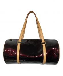 LOUIS VUITTON（ルイ ヴィトン）の古着「M91996　ベッドフォード ハンドバッグ　 エナメルカーフ　	アマラント」｜アマラント