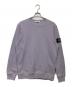 STONE ISLAND（ストーンアイランド）の古着「ログクルーネックスウェット」｜パープル