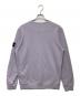 STONE ISLAND (ストーンアイランド) ログクルーネックスウェット パープル サイズ:L：22000円