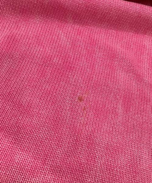 stussy（ステューシー）stussy (ステューシー) Faded Cotton Knit Crew ピンク サイズ:Lの古着・服飾アイテム