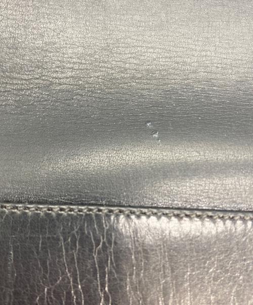 GUCCI（グッチ）GUCCI (グッチ) GG金具 ワンショルダーバッグ ネイビーの古着・服飾アイテム