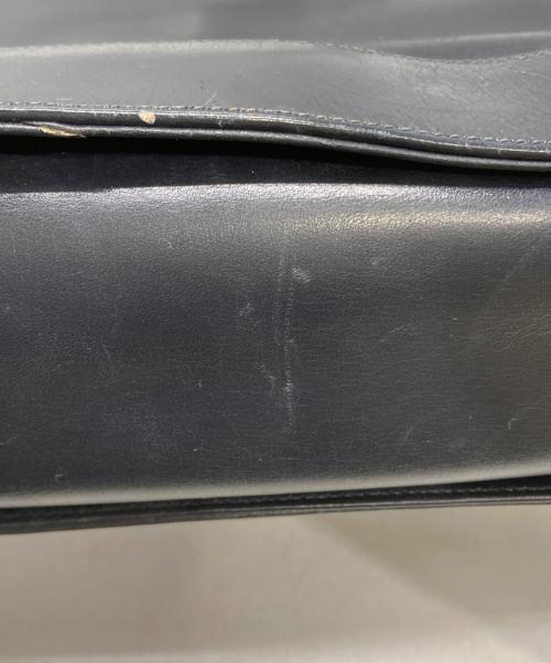 GUCCI（グッチ）GUCCI (グッチ) GG金具 ワンショルダーバッグ ネイビーの古着・服飾アイテム