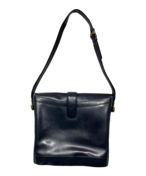 GUCCI（グッチ）GUCCI (グッチ) GG金具 ワンショルダーバッグ ネイビーの古着・服飾アイテム