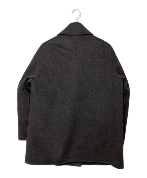 evernavy（エバーネイビー）evernavy (エバーネイビー) ウールリバーPコート8100009 ブラウン サイズ:Mの古着・服飾アイテム