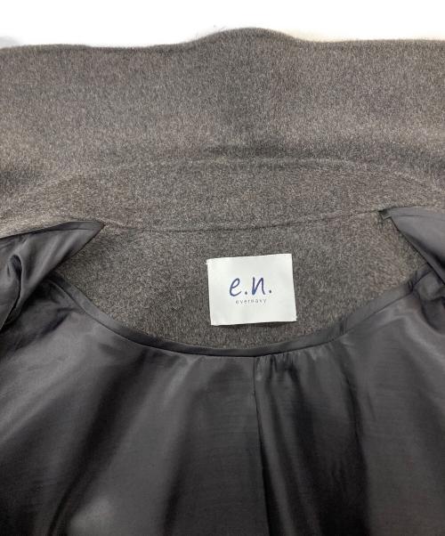 evernavy（エバーネイビー）evernavy (エバーネイビー) ウールリバーPコート8100009 ブラウン サイズ:Mの古着・服飾アイテム