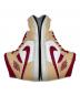 中古・古着 NIKE (ナイキ) Air Jordan 1 Mid Beige/Cardinal Red ベージュ×ホワイト サイズ:US11 / UK10 / EUR45 / 29cm：5000円