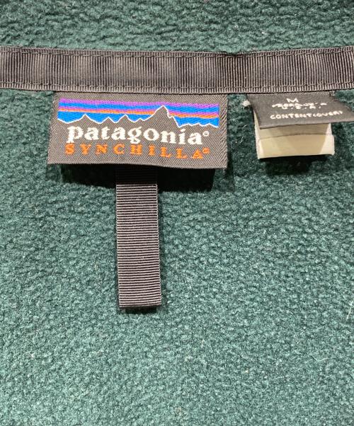 Patagonia（パタゴニア）Patagonia (パタゴニア) シンチラフリースジャケット　25410 グリーン サイズ:Mの古着・服飾アイテム