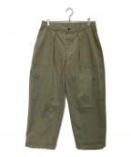 A.PRESSEアプレッセ）の古着「USAF Hemmed Bottoms　22SAP-04-03M」｜オリーブ