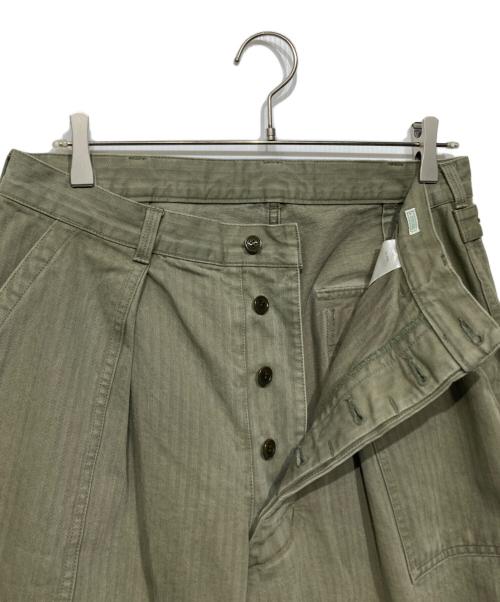 A.PRESSE（アプレッセ）A.PRESSE (アプレッセ) USAF Hemmed Bottoms　22SAP-04-03M オリーブ サイズ:2の古着・服飾アイテム