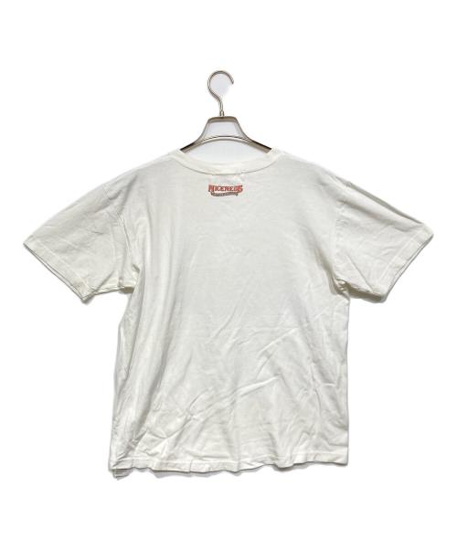 NICENESS（ナイスネス）NICENESS (ナイスネス) BERNARDプリントTシャツ ホワイト サイズ:Lの古着・服飾アイテム