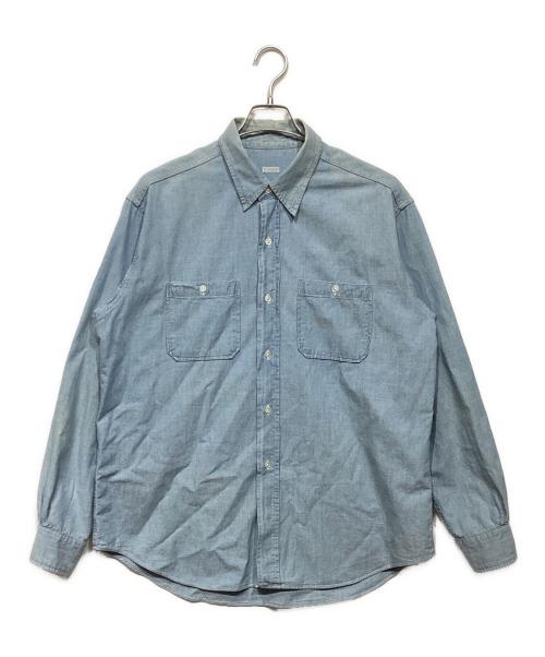A.PRESSE（アプレッセ）A.PRESSE (アプレッセ) Washed Chambray Shirt インディゴ サイズ:2の古着・服飾アイテム