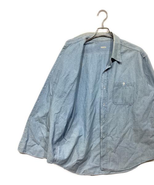 A.PRESSE（アプレッセ）A.PRESSE (アプレッセ) Washed Chambray Shirt インディゴ サイズ:2の古着・服飾アイテム
