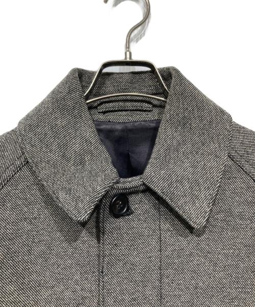 MAATEE&SONS（マーティーアンドサンズ）MAATEE&SONS (マーティーアンドサンズ) ツイードバルカラーコート　MT2303-0702A グレー サイズ:2の古着・服飾アイテム