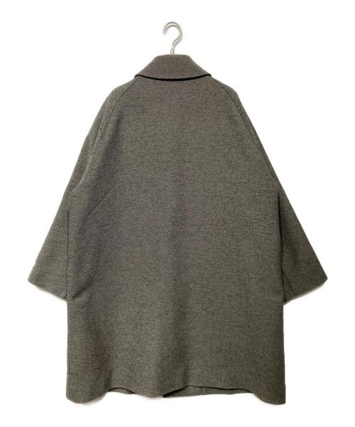 MAATEE&SONS（マーティーアンドサンズ）MAATEE&SONS (マーティーアンドサンズ) ツイードバルカラーコート　MT2303-0702A グレー サイズ:2の古着・服飾アイテム