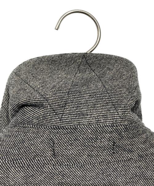 MAATEE&SONS（マーティーアンドサンズ）MAATEE&SONS (マーティーアンドサンズ) ツイードバルカラーコート　MT2303-0702A グレー サイズ:2の古着・服飾アイテム